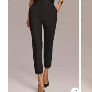 Donna Karan NWOT Women's Slim Pants - Black, Size 4